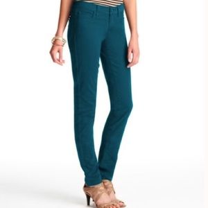 LOFT Teal Skinny Jeans for Women